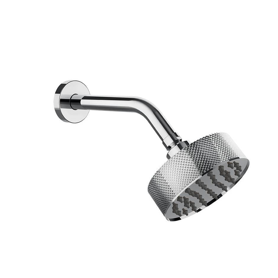 Gessi 63354 Inverso Wall-Mounted Adjustable Shower Head With Arm Diamantato.