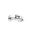Gessi 63381 Anello Trims Parts Only Wall-Mounted Washbasin Mixer Trim, Without Waste