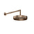 Gessi 63548 Inverso Wall-Mounted Adjustable Shower Head With Arm Rigato. - Parent