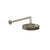 Gessi 63548 Inverso Wall-Mounted Adjustable Shower Head With Arm Rigato.