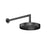Gessi 63548 Inverso Wall-Mounted Adjustable Shower Head With Arm Rigato.