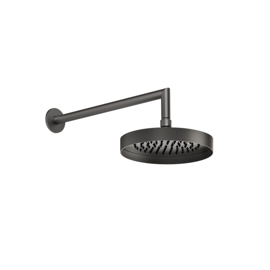 Gessi 63548 Inverso Wall-Mounted Adjustable Shower Head With Arm Rigato.