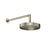 Gessi 63548 Inverso Wall-Mounted Adjustable Shower Head With Arm Rigato.