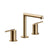 Gessi 63551 Ingranaggio Widespread Washbasin Mixer Without Pop-Up Assembly