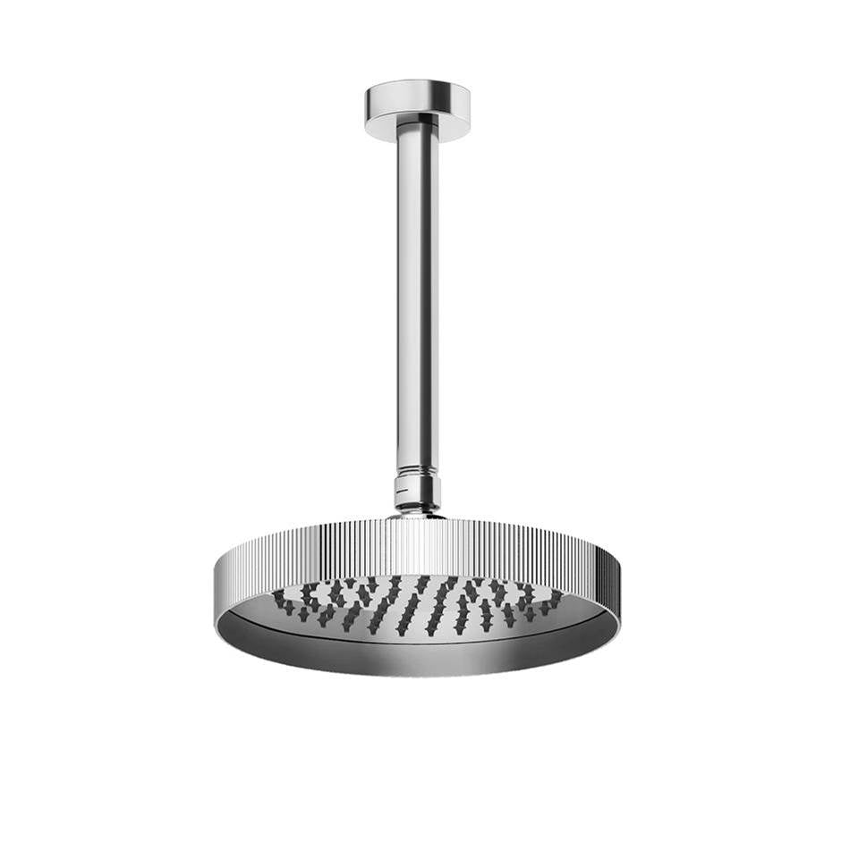 Gessi 63552 Inverso Ceiling -Mounted Shower Head With Arm Rigato.