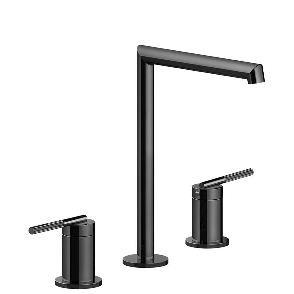 Gessi 63553 Ingranaggio Widespread Washbasin Mixer Without Pop-Up Assembly