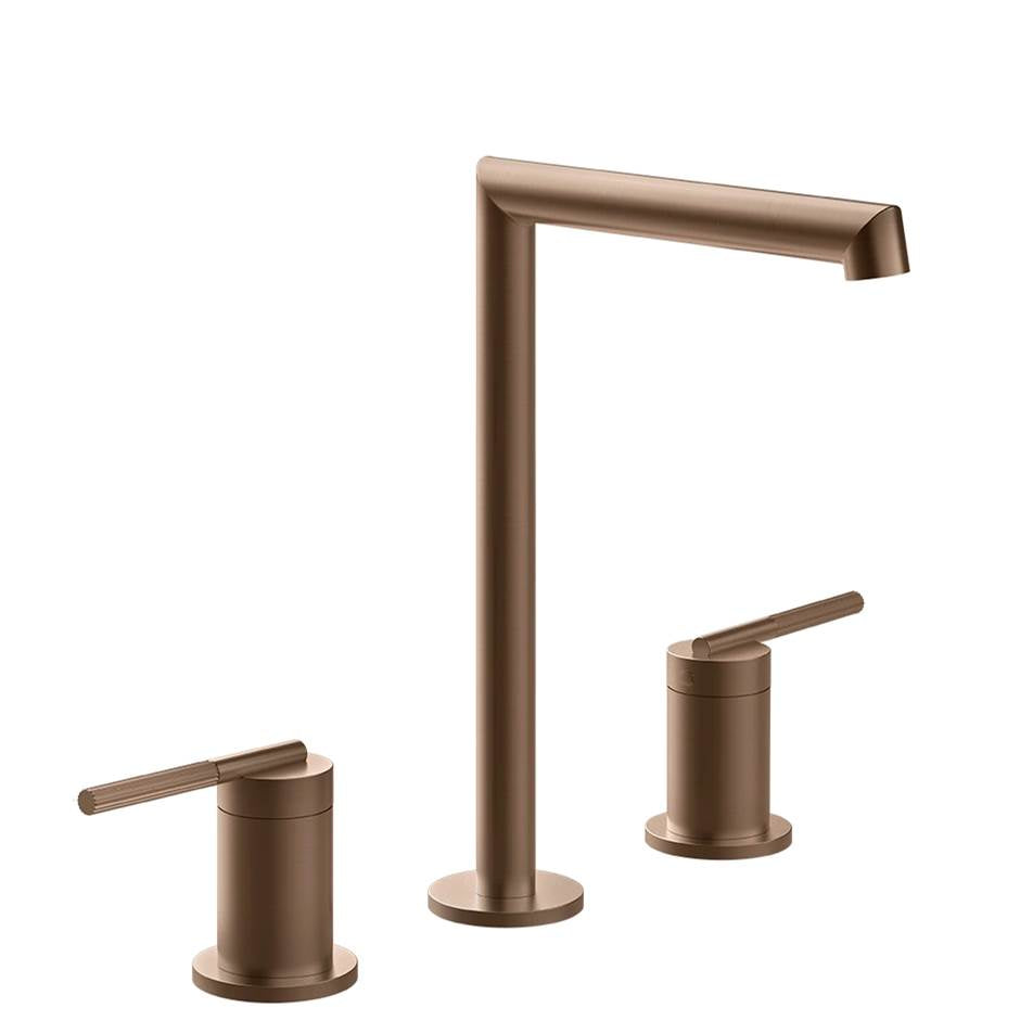 Gessi 63553 Ingranaggio Widespread Washbasin Mixer Without Pop-Up Assembly