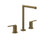 Gessi 63553 Ingranaggio Widespread Washbasin Mixer Without Pop-Up Assembly