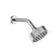 Gessi 63554 Inverso Wall-Mounted Anti-Limescale Showerhead. Rigato
