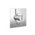 Gessi 63574 Ingranaggio Trim Parts Only External Parts For Pressure Balance With 2-Way Diverter