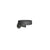 Gessi 63602 Ventaglio Wall-Mounted Black Soap Holder