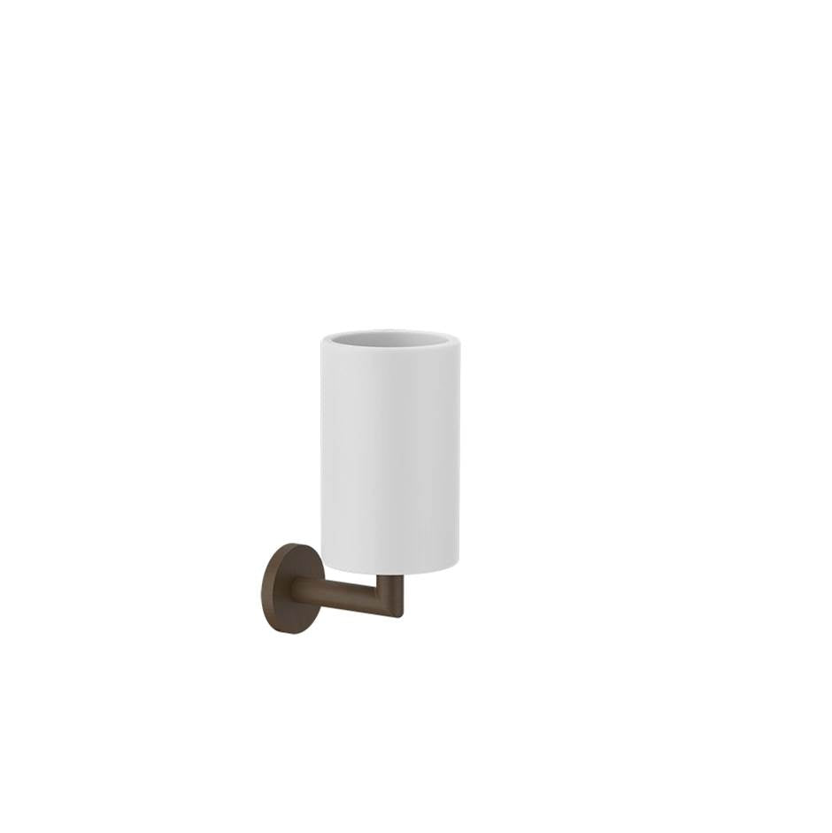 Gessi 63607 Ventaglio Wall-Mounted White Tumbler Holder