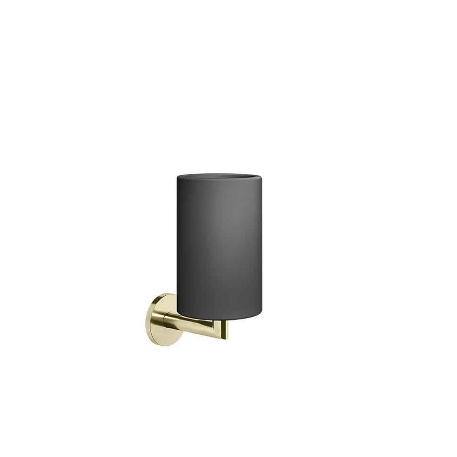 Gessi 63608 Ventaglio Wall-Mounted Black Tumbler Holder