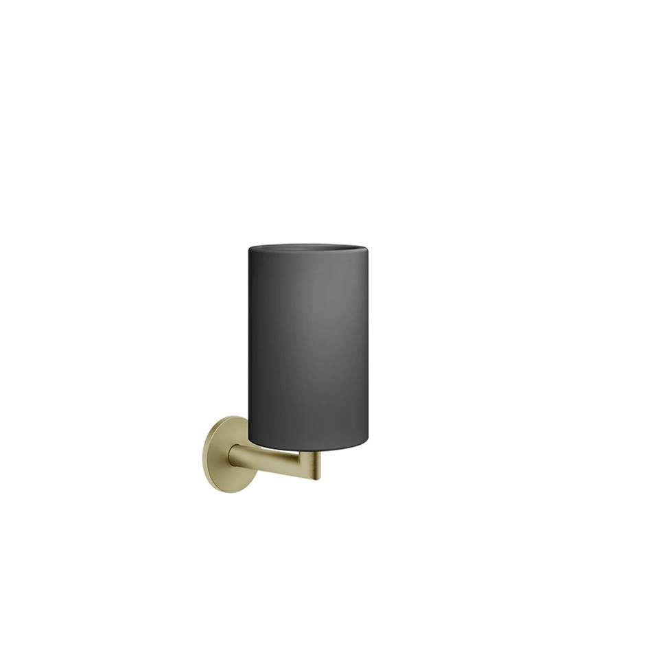 Gessi 63608 Ventaglio Wall-Mounted Black Tumbler Holder