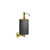 Gessi 63614 Ventaglio Wall-Mounted Black Dispenser