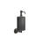 Gessi 63614 Ventaglio Wall-Mounted Black Dispenser