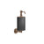 Gessi 63614 Ventaglio Wall-Mounted Black Dispenser
