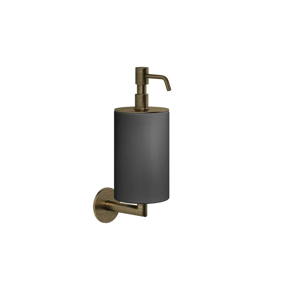 Gessi 63614 Ventaglio Wall-Mounted Black Dispenser