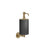Gessi 63614 Ventaglio Wall-Mounted Black Dispenser
