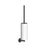 Gessi 63619 Ventaglio Wall-Mounted White Toilet Brush Holder