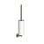 Gessi 63619 Ventaglio Wall-Mounted White Toilet Brush Holder