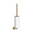 Gessi 63619 Ventaglio Wall-Mounted White Toilet Brush Holder