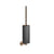 Gessi 63620 Ventaglio Wall-Mounted Black Toilet Brush Holder - Parent