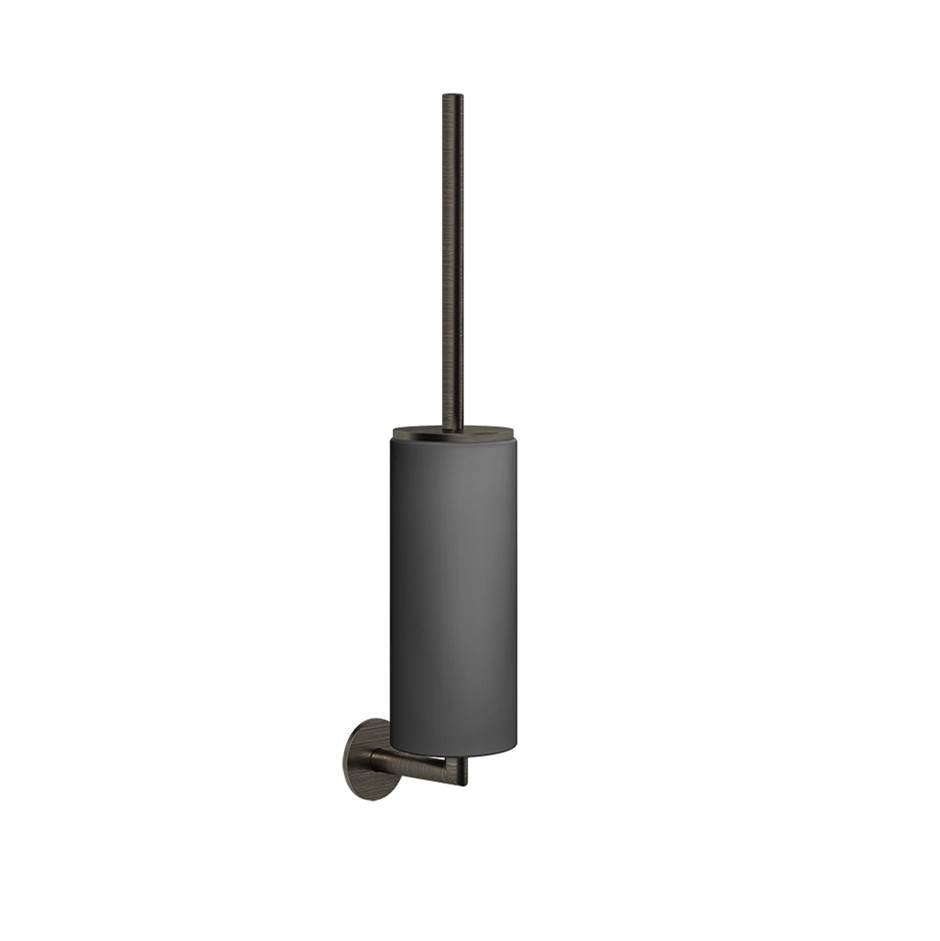 Gessi 63620 Ventaglio Wall-Mounted Black Toilet Brush Holder