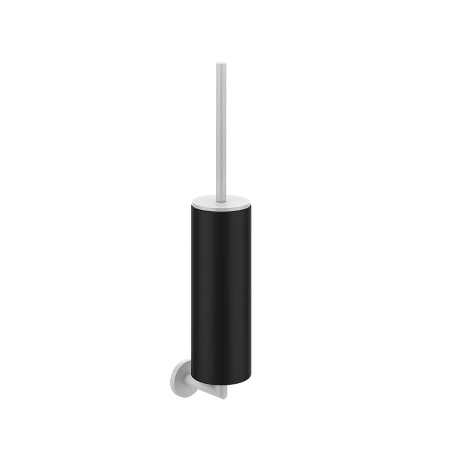 Gessi 63620 Ventaglio Wall-Mounted Black Toilet Brush Holder