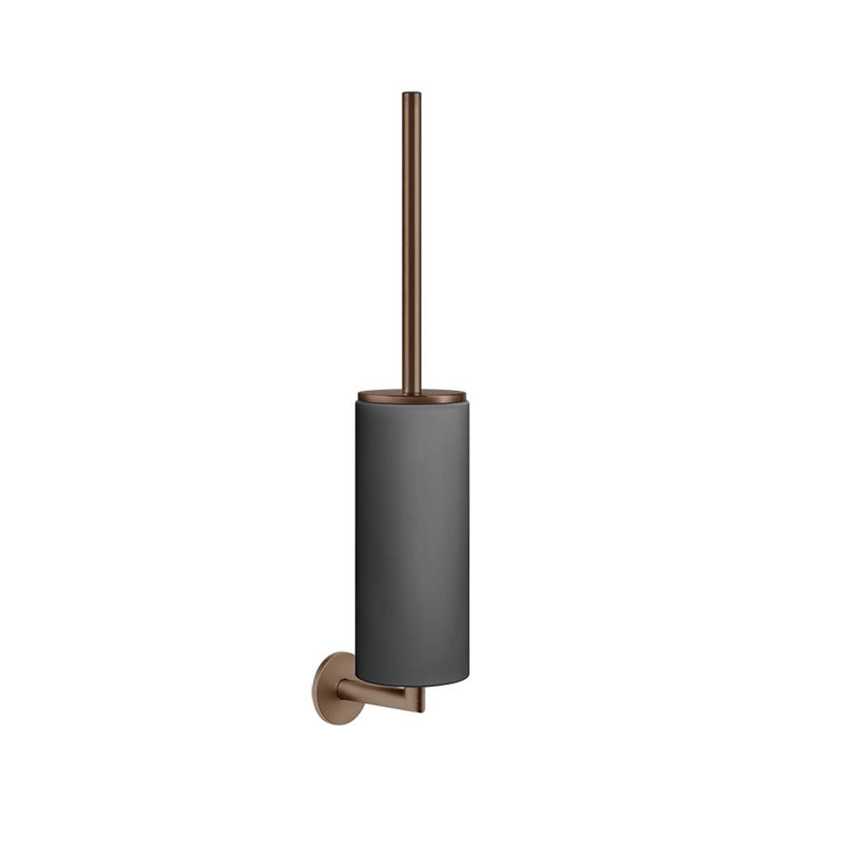 Gessi 63620 Ventaglio Wall-Mounted Black Toilet Brush Holder