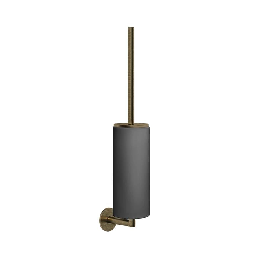 Gessi 63620 Ventaglio Wall-Mounted Black Toilet Brush Holder