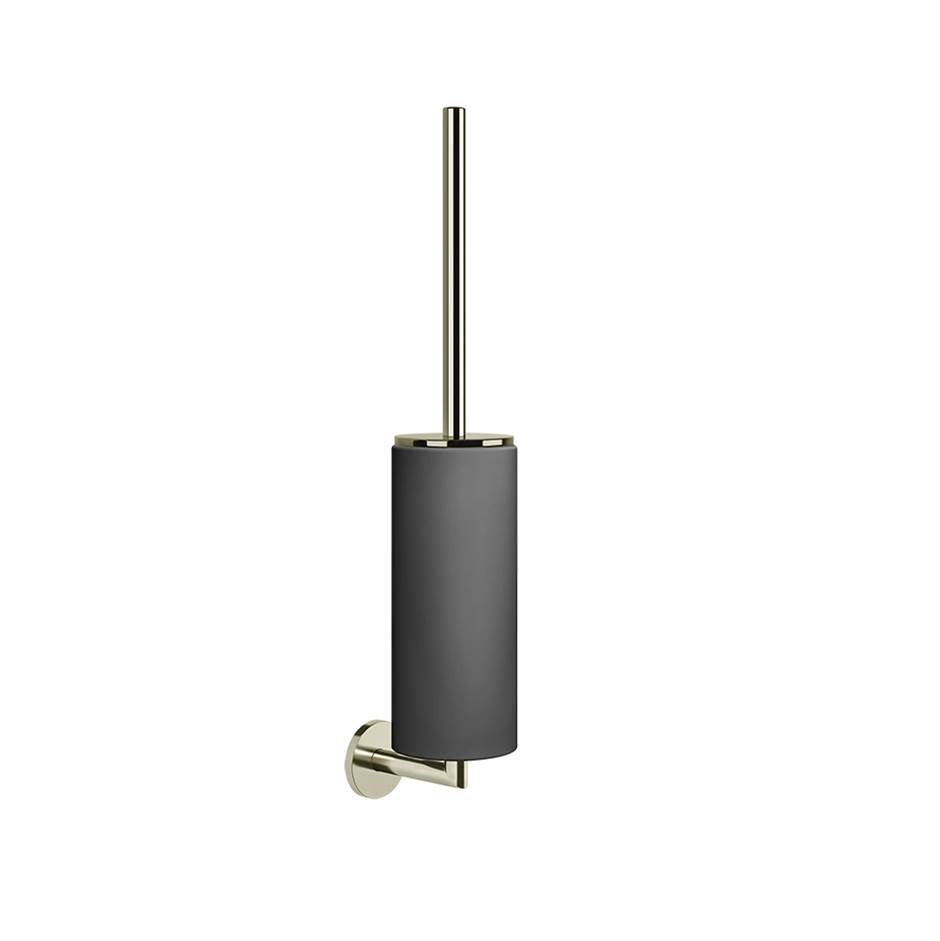 Gessi 63620 Ventaglio Wall-Mounted Black Toilet Brush Holder