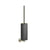 Gessi 63620 Ventaglio Wall-Mounted Black Toilet Brush Holder