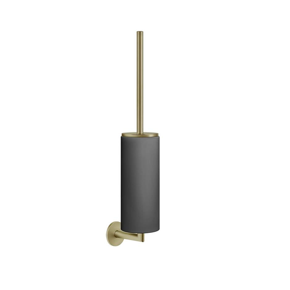 Gessi 63620 Ventaglio Wall-Mounted Black Toilet Brush Holder
