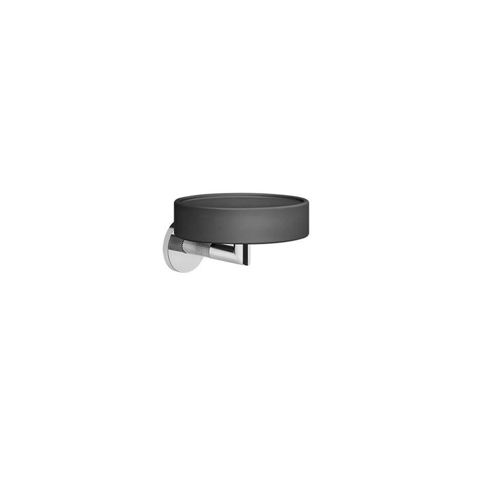 Gessi 63702 Anello Wall-Mounted Soap Dish, Black