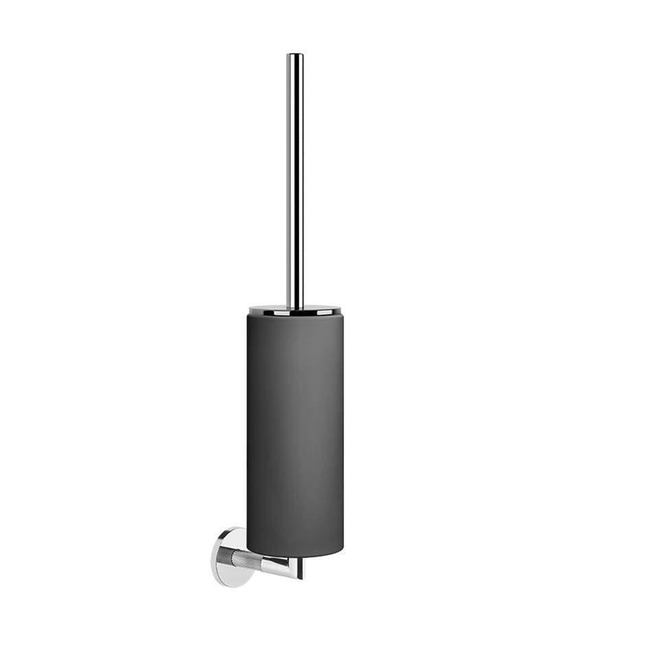 Gessi 63720 Anello Wall-Mounted Brush Holder, Black