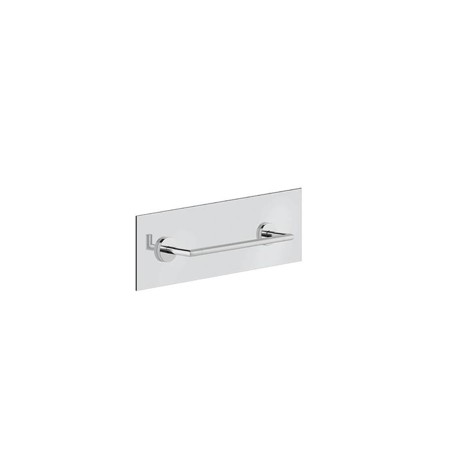 Gessi 63724 Ventaglio Towel Rail For Glass Fixing - 12" Length