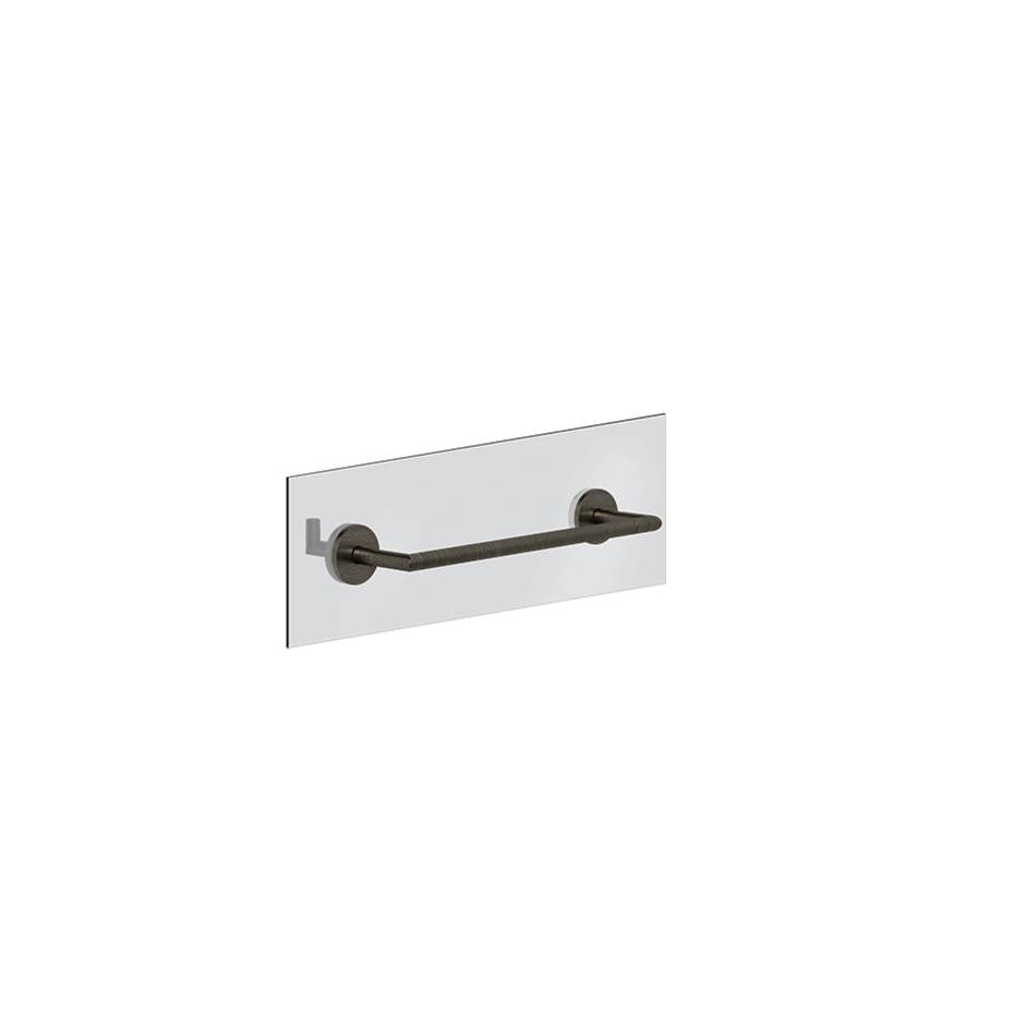 Gessi 63724 Ventaglio Towel Rail For Glass Fixing - 12" Length
