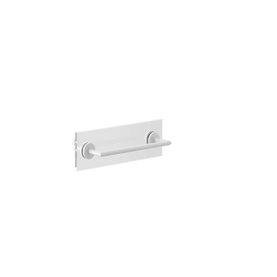 Gessi 63724 Ventaglio Towel Rail For Glass Fixing - 12" Length