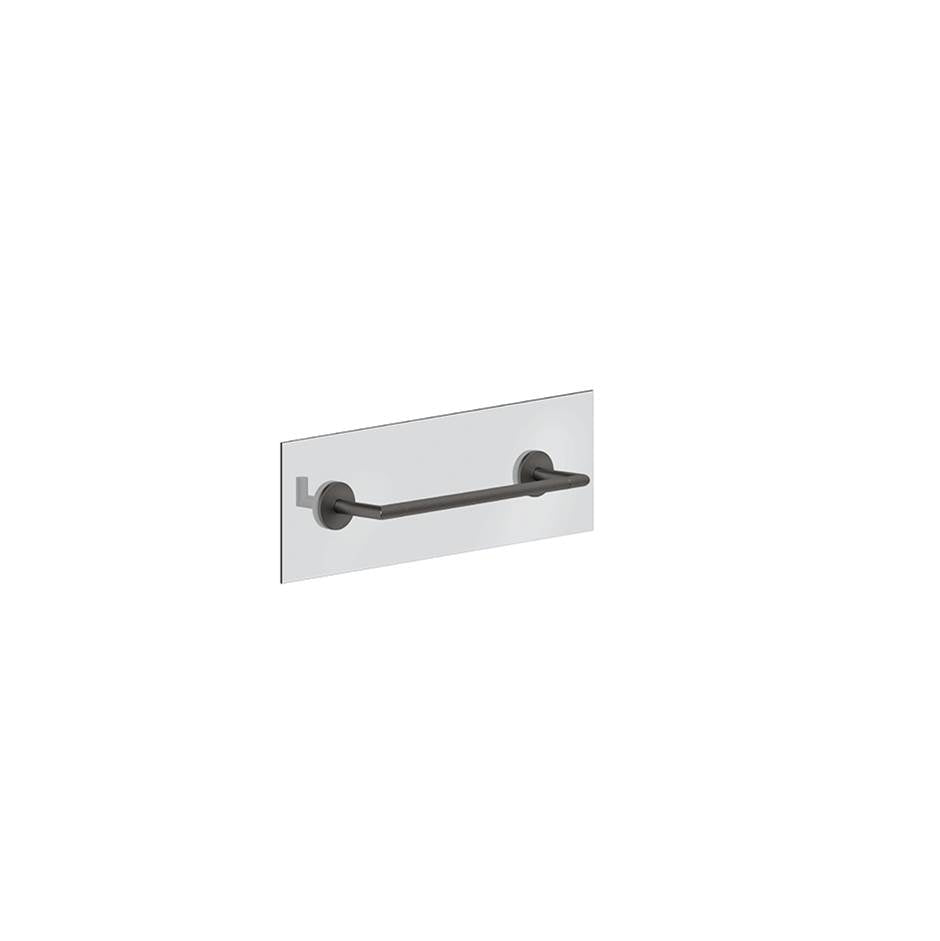 Gessi 63724 Ventaglio Towel Rail For Glass Fixing - 12" Length