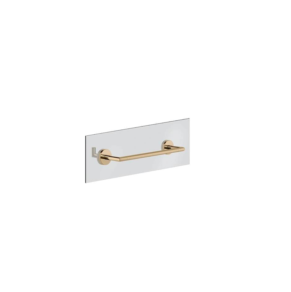 Gessi 63724 Ventaglio Towel Rail For Glass Fixing - 12" Length