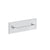 Gessi 63726 Ventaglio Towel Rail For Glass Fixing - 18" Length