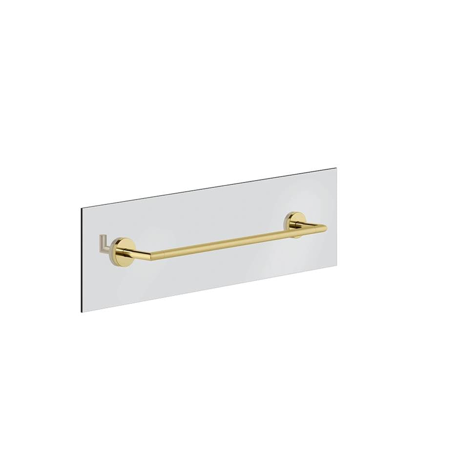 Gessi 63726 Ventaglio Towel Rail For Glass Fixing - 18" Length