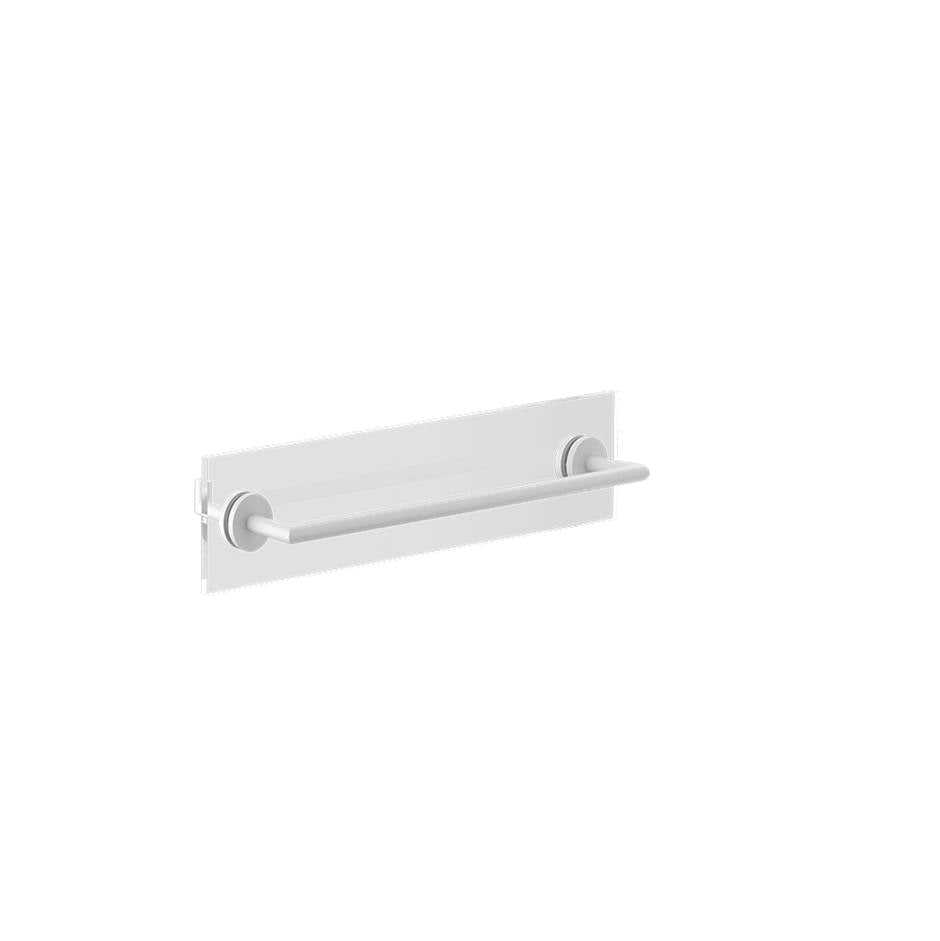 Gessi 63726 Ventaglio Towel Rail For Glass Fixing - 18" Length