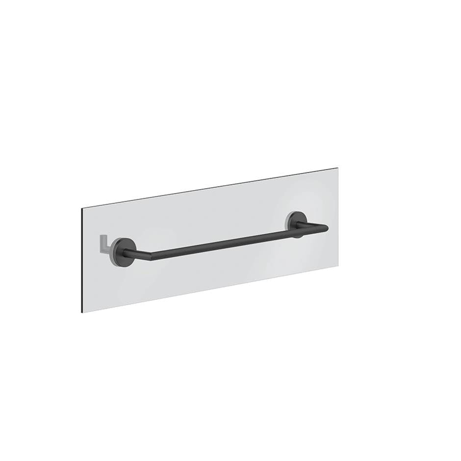 Gessi 63726 Ventaglio Towel Rail For Glass Fixing - 18" Length