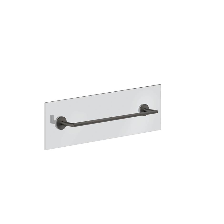 Gessi 63726 Ventaglio Towel Rail For Glass Fixing - 18" Length