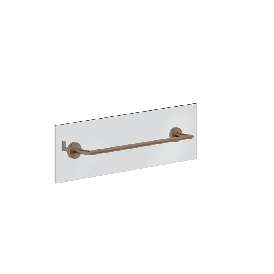 Gessi 63726 Ventaglio Towel Rail For Glass Fixing - 18" Length