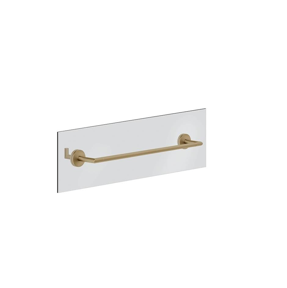 Gessi 63726 Ventaglio Towel Rail For Glass Fixing - 18" Length