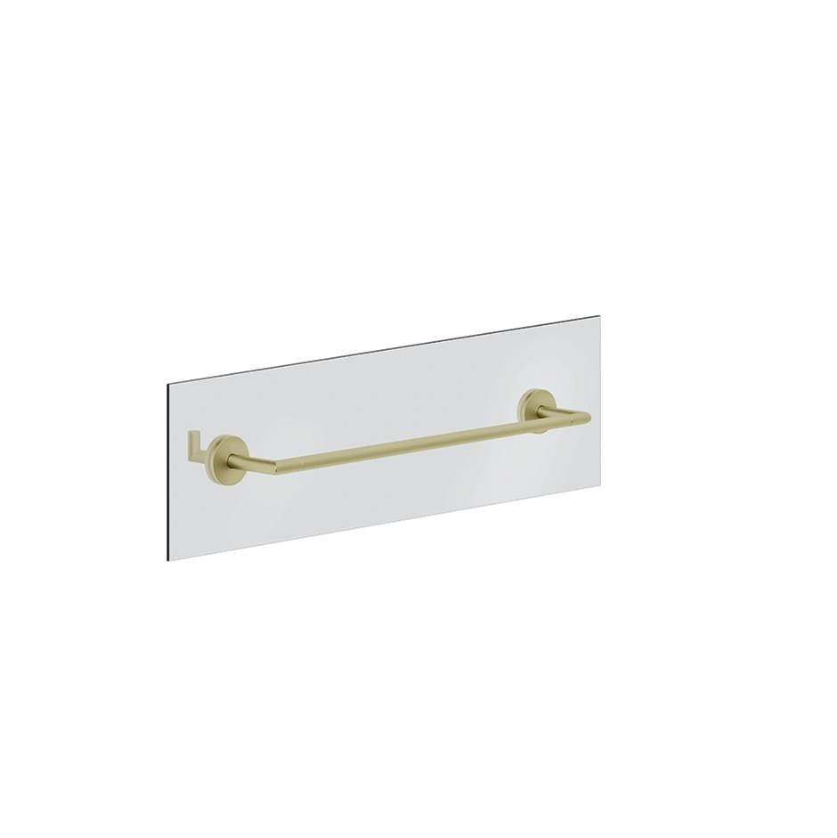 Gessi 63726 Ventaglio Towel Rail For Glass Fixing - 18" Length