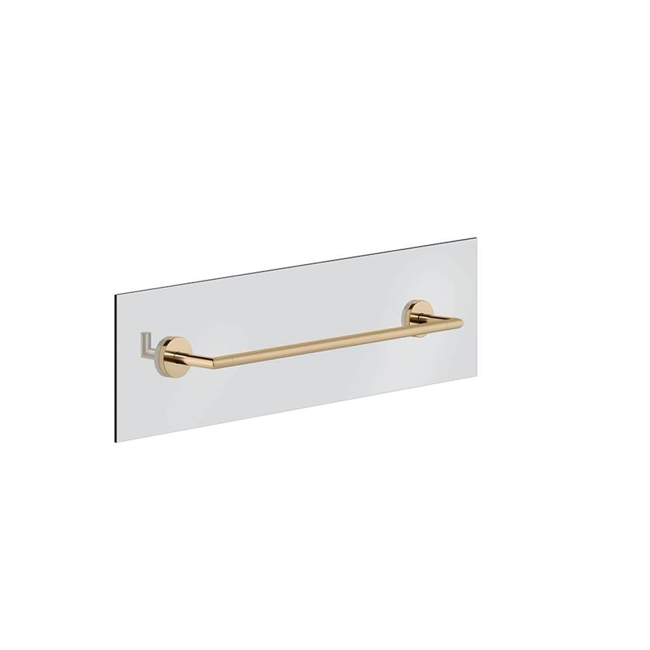 Gessi 63726 Ventaglio Towel Rail For Glass Fixing - 18" Length